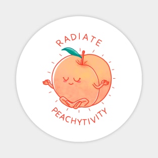 Radiate Peachytivity Magnet